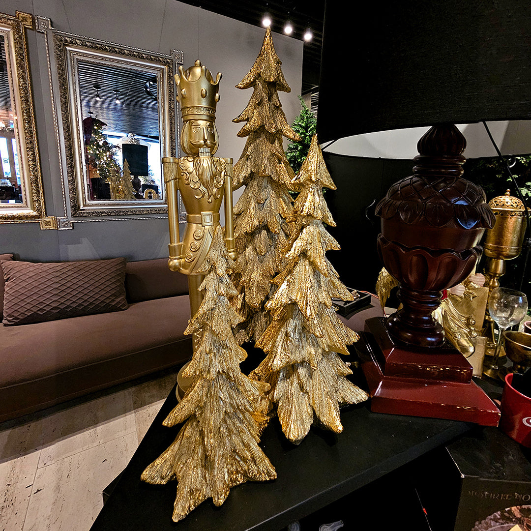 ARBOL RESINA DORADO 54 CM