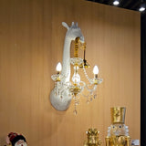 H75 JIRAFA PARA PARED/ CON CANDELABRO