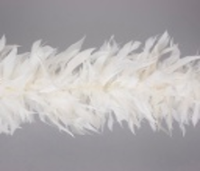 Goose Nagoire Boa 8-10 inch Diameter 2yd --White