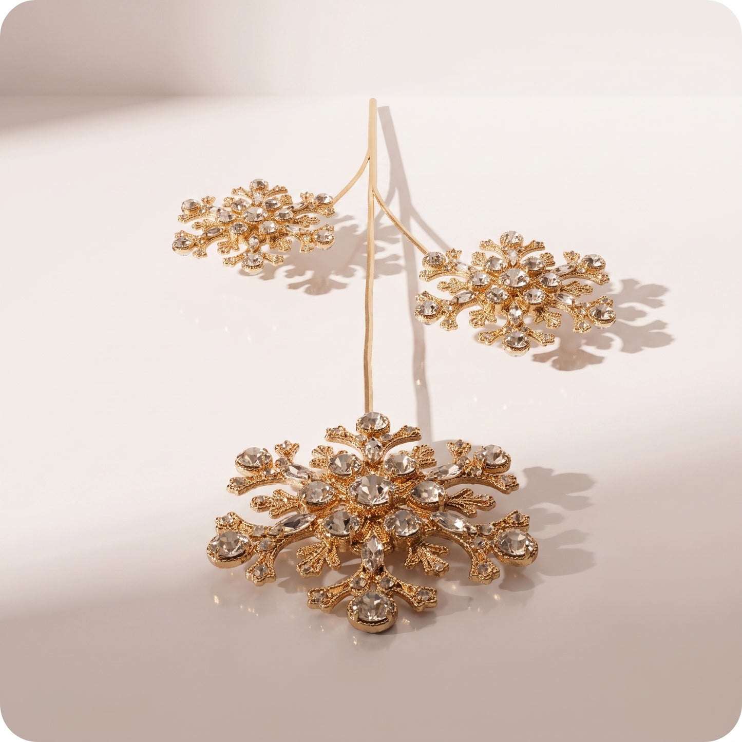 Vara de tres snowflake