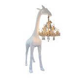 H100 JIRAFA DECORATIVA/ CON CANDELABRO