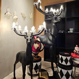 H220cm RENO DECORATIVO/ CON LAMPARA