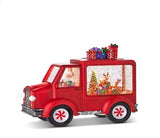 CAMION SANTA CON ILUMINACION Y MUSICA 26 CM