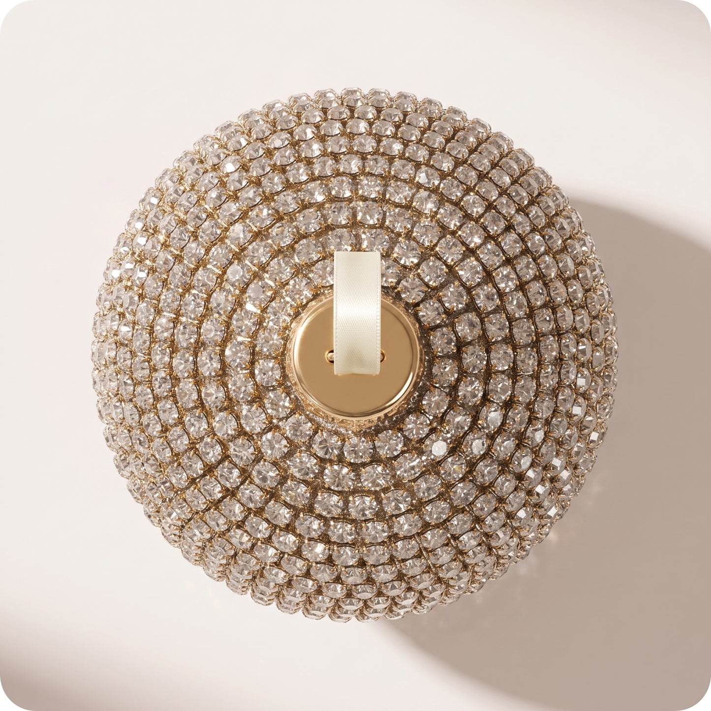 Esfera de piedras brillantes de crital 13 cm