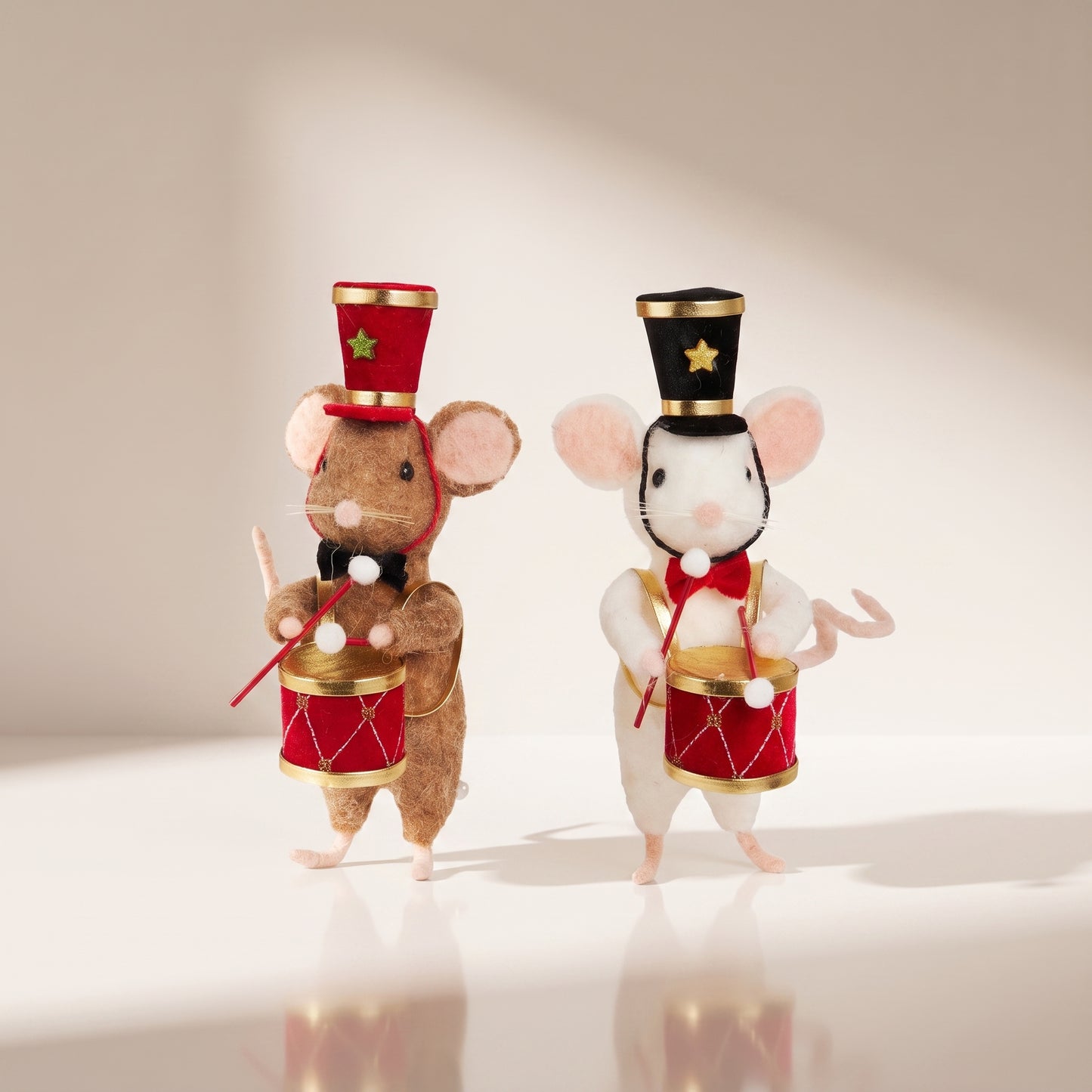 Set de 2 esferas de ratones de circo
