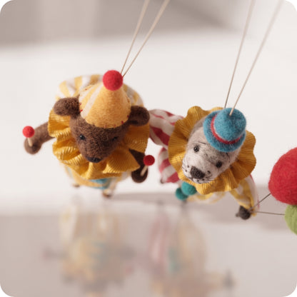 Set de 2 esferas de osos de circo
