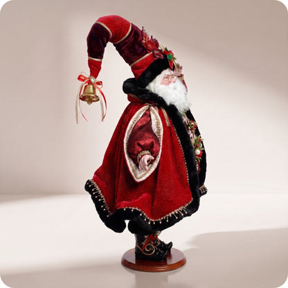 Ruby red santa