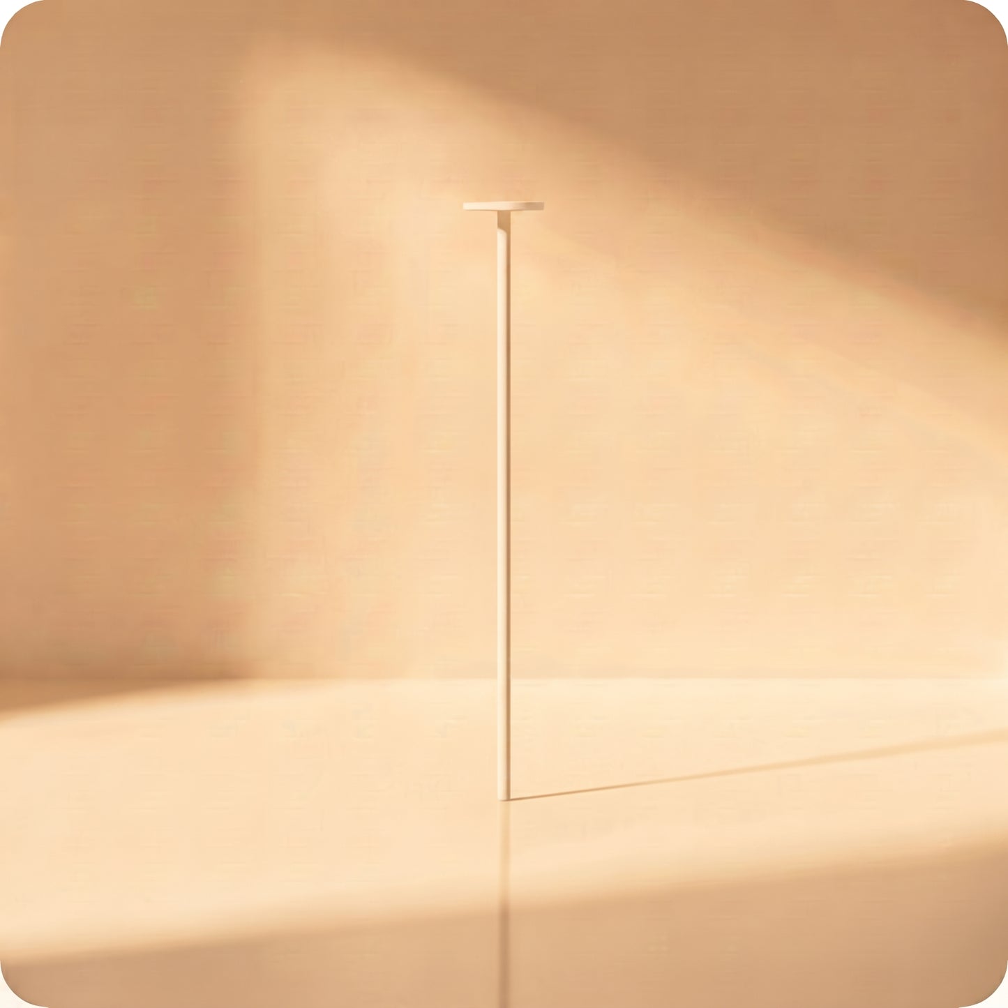 Porta vela de aluminio para árbol blanco