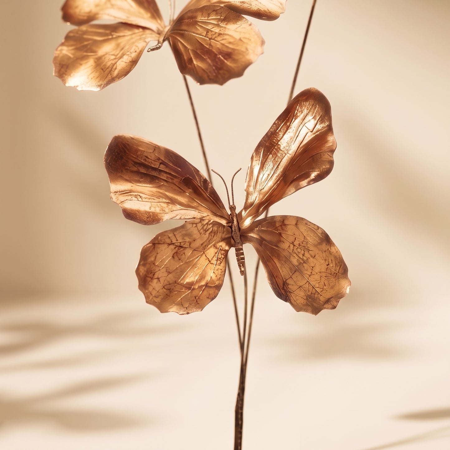 Vara de mariposas doradas