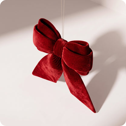 Moño rojo, 46 x 38 cm.