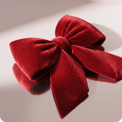 Moño clasico rojo, 46 x 38 cm.