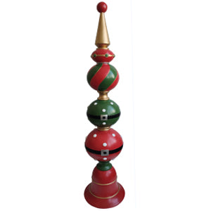 TORRE DE ESFERAS CON BASE DE CAMPANA 165 CM