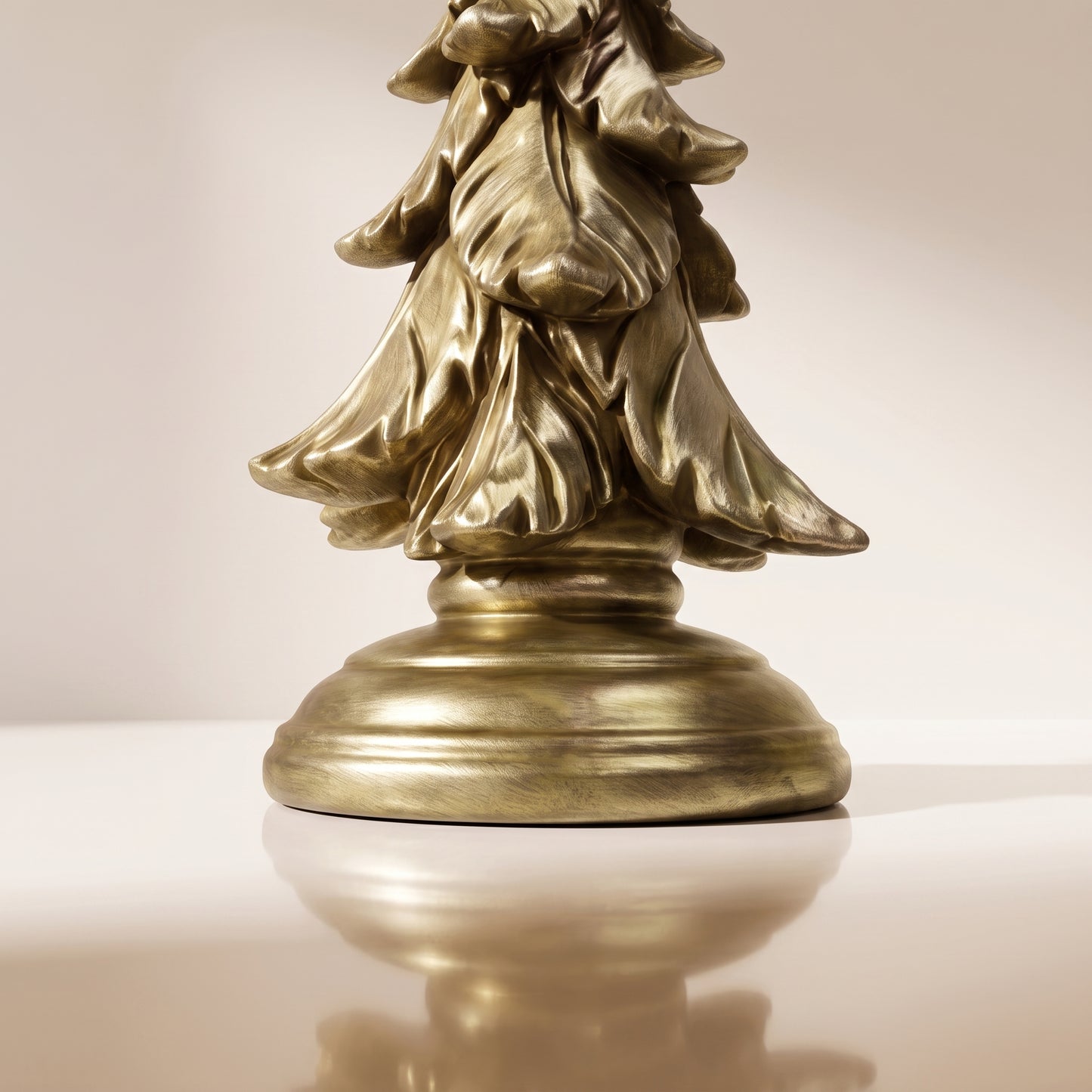 Candelabro tipo árbol dorado ch