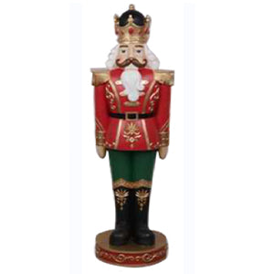 NUTCRACKER ROJO CON. VERDE 185 CM