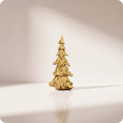 Árbol de resina pino dorado ch