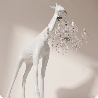 Jirafa con candelabro chica