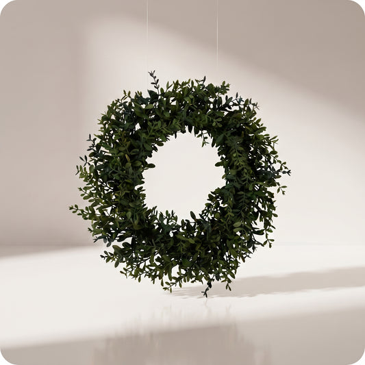 Corona boxwood wreath