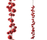 GUIA DE ESFERAS ROJAS CHICAS 122 CM