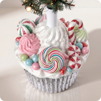 Base para árbol candy cupcake