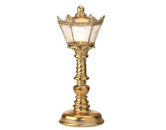 FAROL DORADO CON LUZ 41 CM