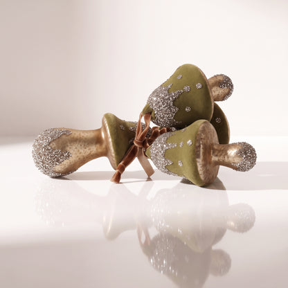 Esfera triple hongo de vidrio 17 cm