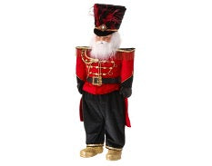 SOLDIER SANTA 105 CM