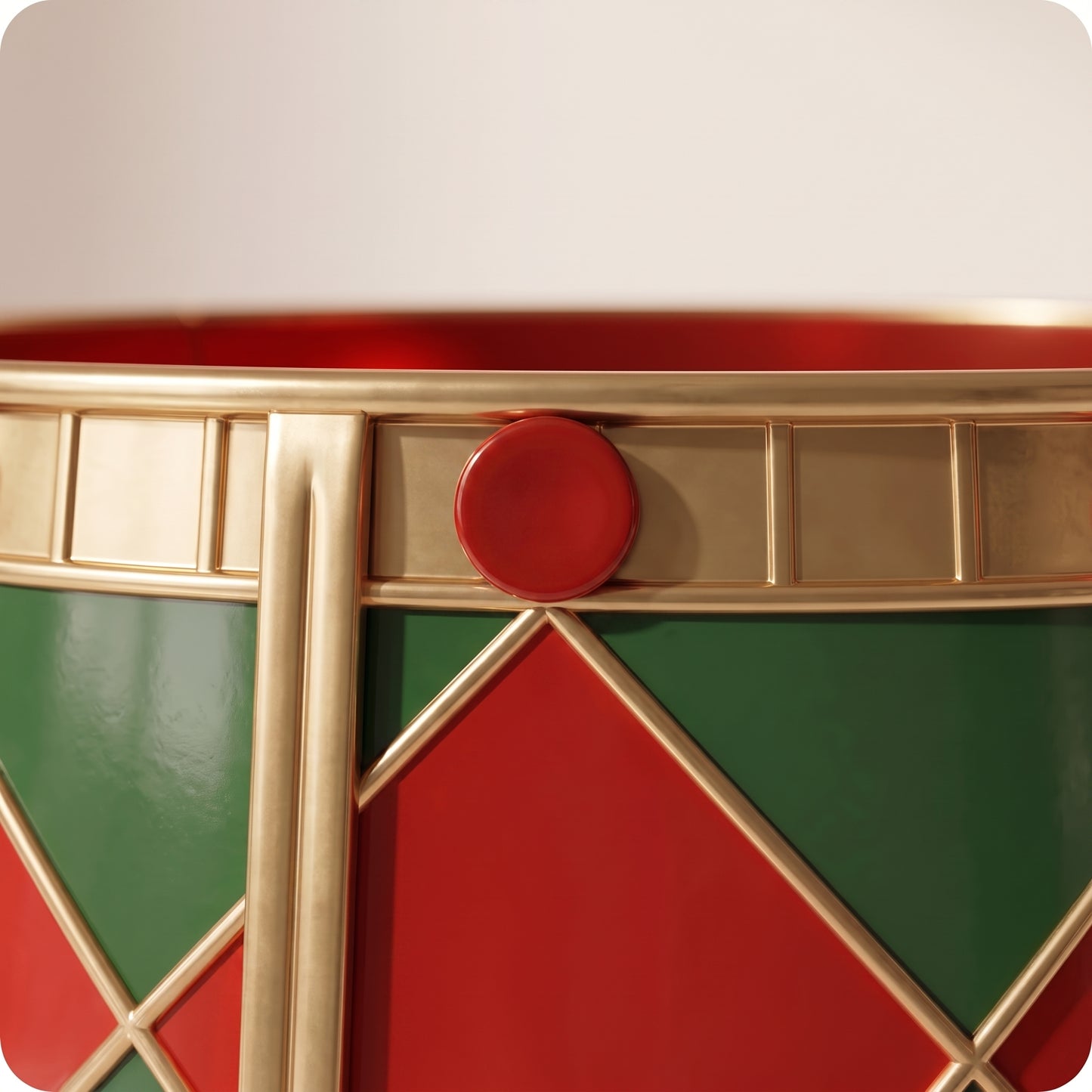 Base de metal harle quin