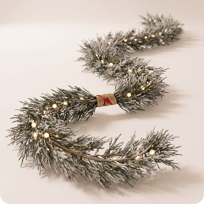 Gurinalda snowy norfolk con luz led