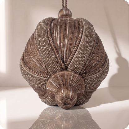 Esfera de hilo cobre antiguo 16 cm