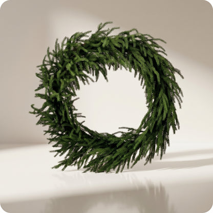 Real touch forest norfolk corona de pino