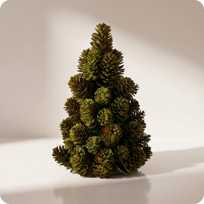 Árbol de piñas verde ch