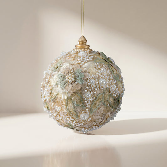Esfera de perlas con brillo g