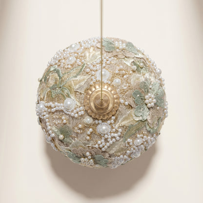 Esfera de perlas con brillo g