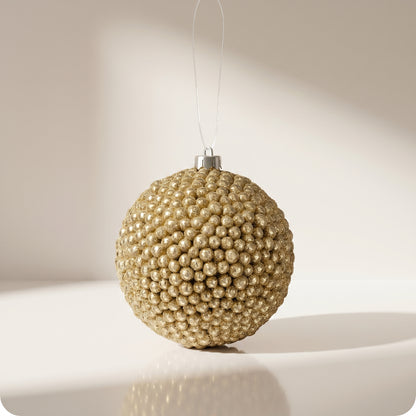 Esfera de bayas con brillo y cuentas ch