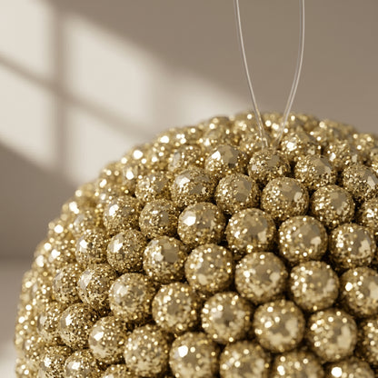 Esfera de bayas con brillo y cuentas g