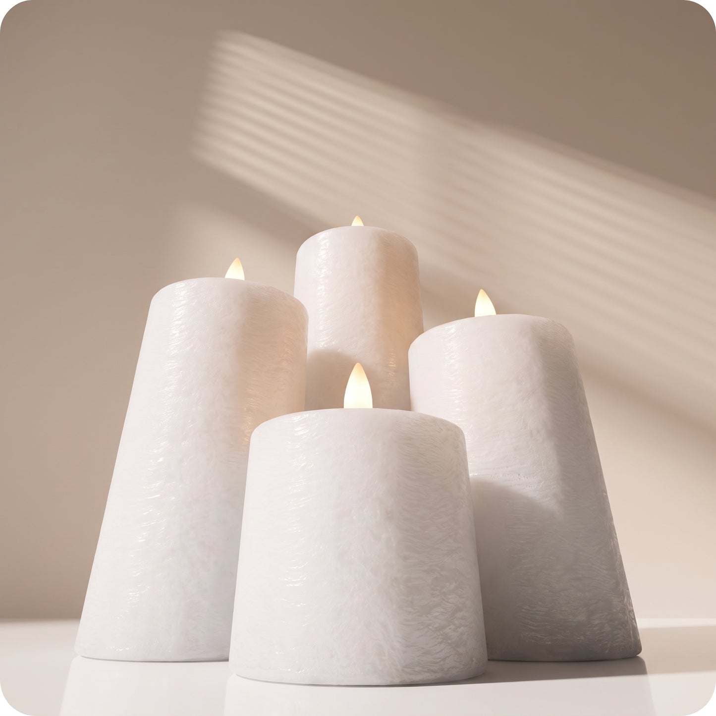 Vela aromatizantes blancas electricas