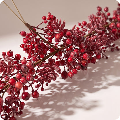 Guirnalda de berries y sedum