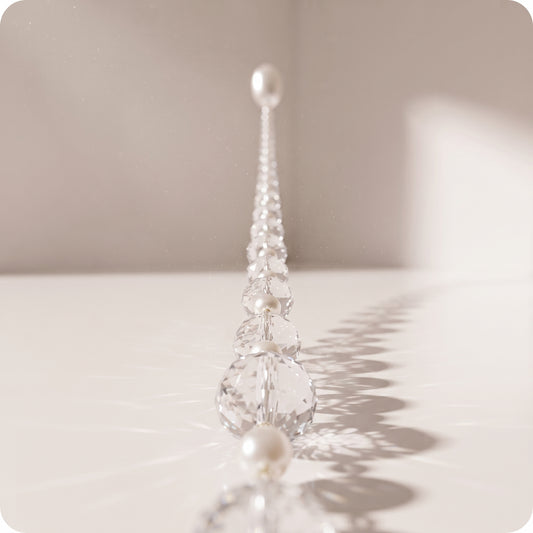 Ornamento de gota de cuentas