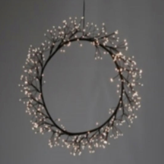 Guirnalda de micropuntos 460 luces, cable de 5m, adaptador UL IP44 45cm  1U/U