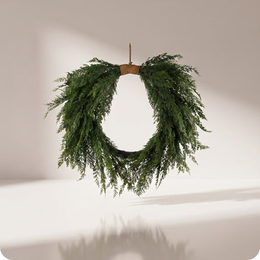 Corona verde cedar wreath